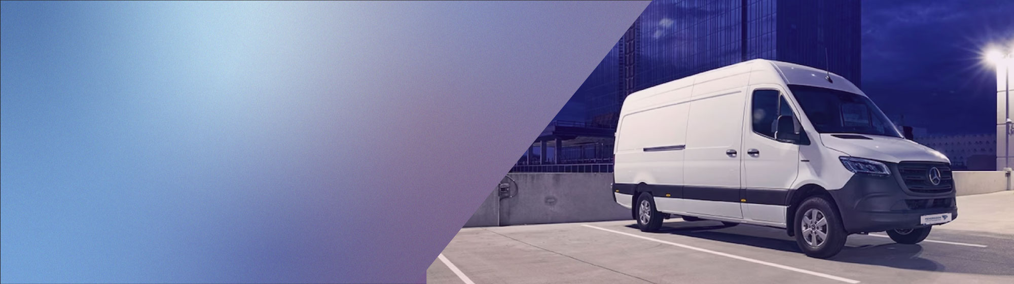 Mercedes-Benz Sprinter split image