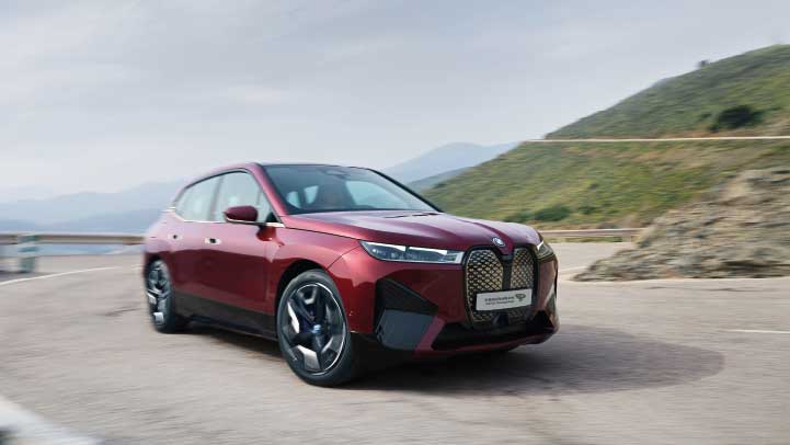 Electric Car Driving