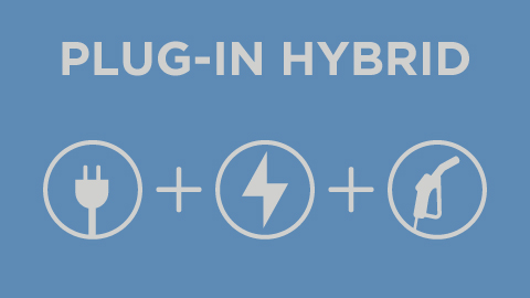 Plug-in Hybrid Icon