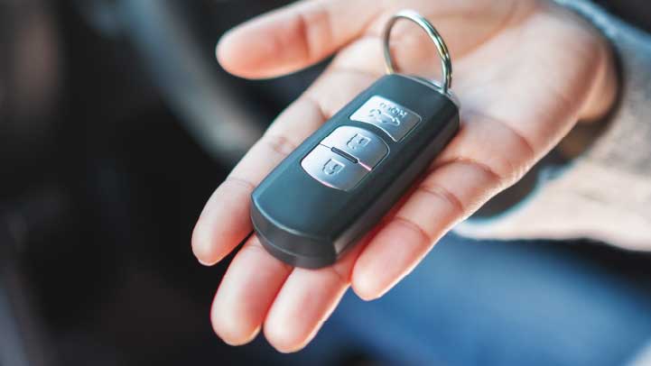 Car Keys In Hand