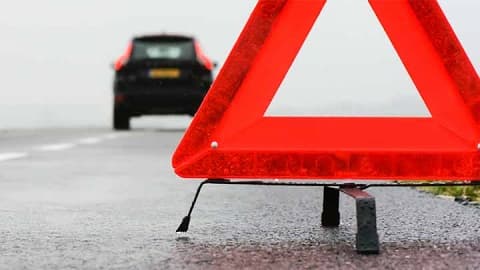Warning Triangle Road Sign