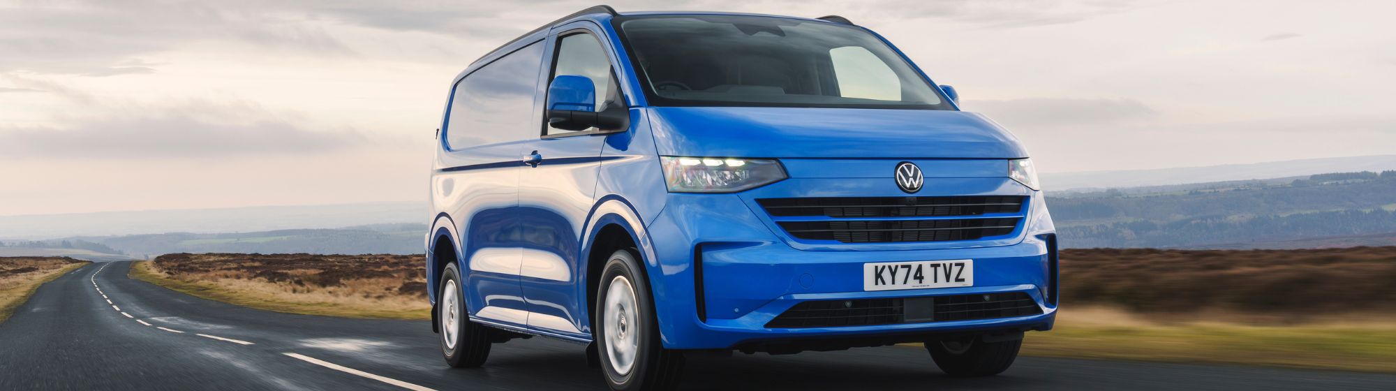 blue VW van
