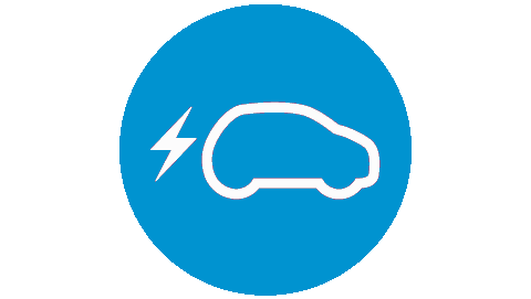 electric vehicle icon