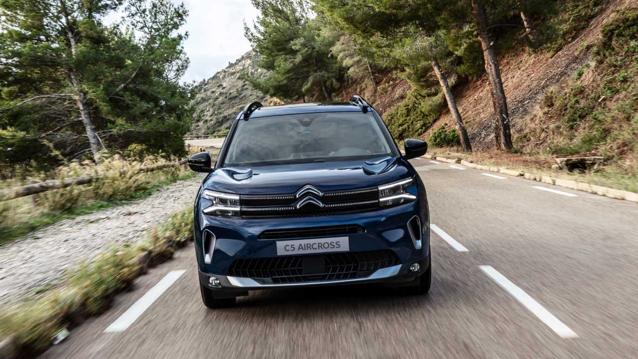 Citroen Car Driving Front