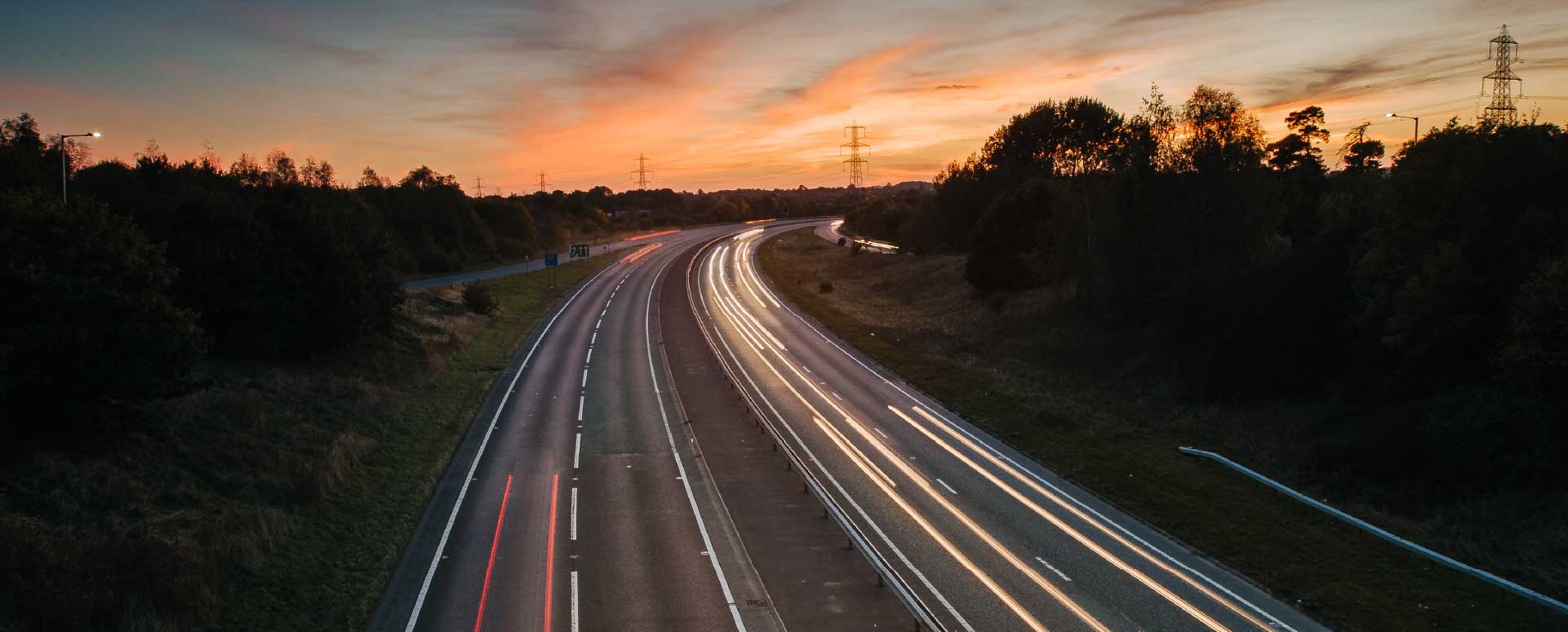 Road At Sunset